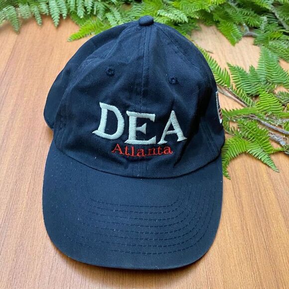 Champion DEA Atlanta Embroidered Strapback Hat Navy Blue Men's One Size - Picture 1 of 7